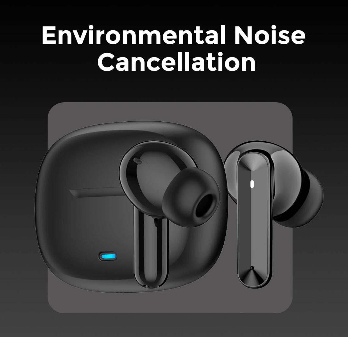 BlackBoar Truly Wireless in Ear Earbuds with 35H Playtime, ENC Mic, 50ms Low Latency, 10mm Bass Drivers, Type-C Fast Charging, IPX5 Ear Buds TWS (Blue)