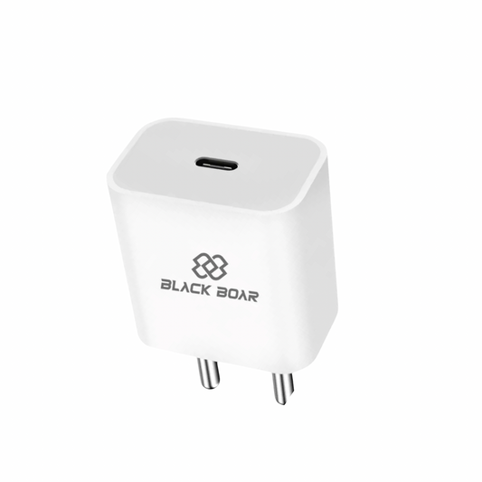 BlackBoar PowerPulse iPhone 20W Charger Type C Adapter, Compatible with  iPhone 16/16 Plus/16 Pro/16 Pro Max, iPhone 15/15 Plus/15 Pro/15 Pro Max, iPhone 14/13/12/11 Series with PD 3.0 USB-C 20 Watt Fast Charging Adaptor BIS Certified